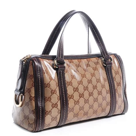 gucci crystal monogram boston bag|gucci monogram bag vintage.